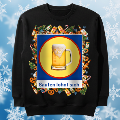 Drinking pays off - Christmas Sweater