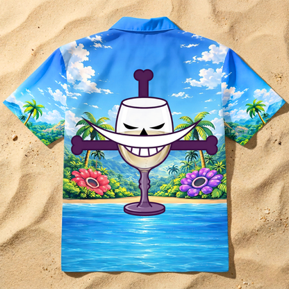 Captain White Wine- Hawaiihemd